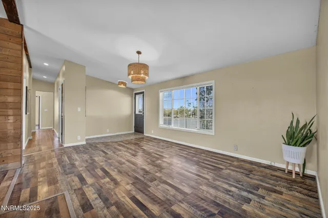 wooden floor in an empty room
