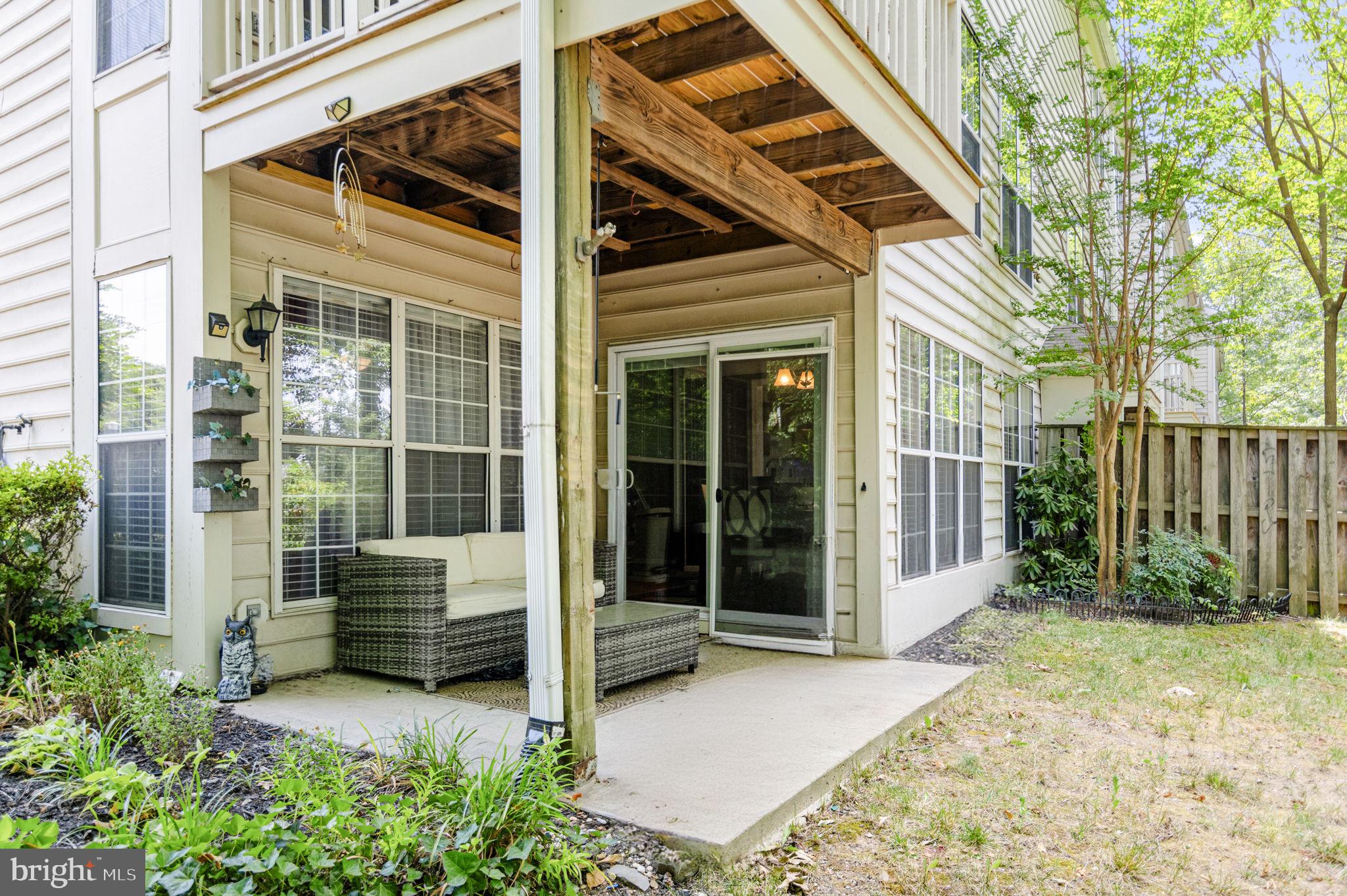 11180 Rienzi Place, Unit 102 Manassas, VA 20109 - Photo 22 of 34 Private Outdoor Patio