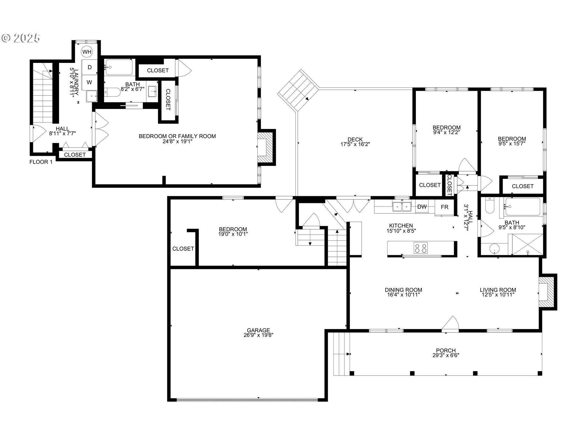 8070 Southwest Bonita Road Portland, OR 97224 - Photo 32 of 32 Floor Plan