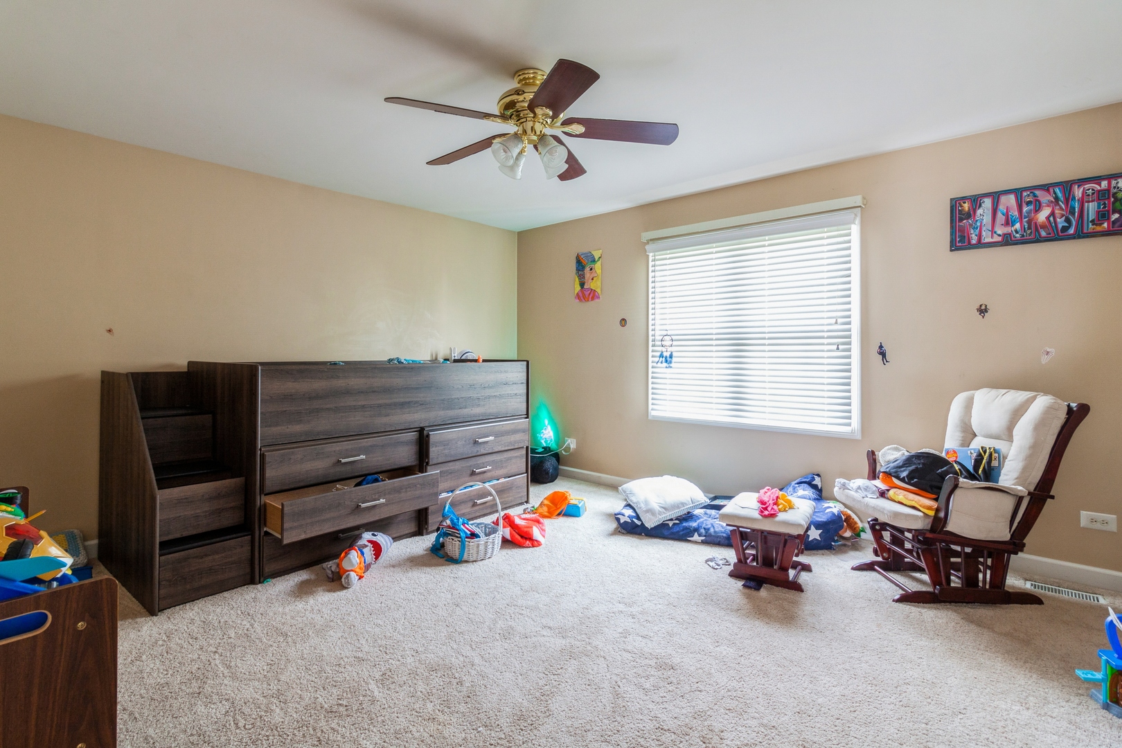 2908 Beth Lane Naperville, IL 60564 - Photo 12 of 19 a bedroom with furniture and a window