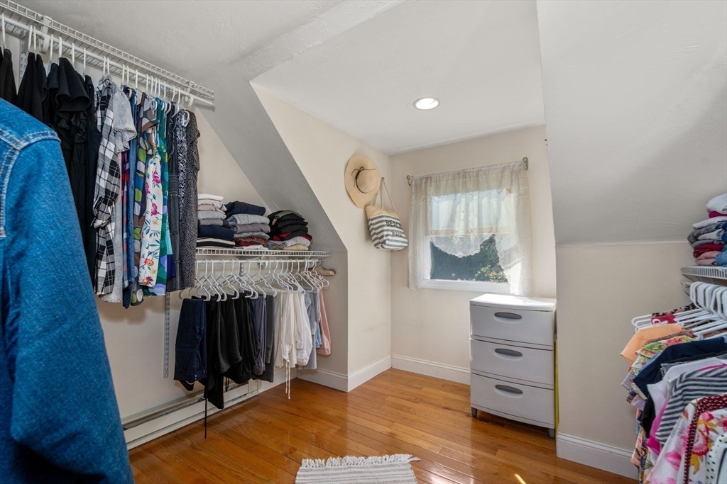 133 Dresser Hill Road Charlton, MA 01507 - Photo 22 of 42 a view of walk in closet with clothes and shoes