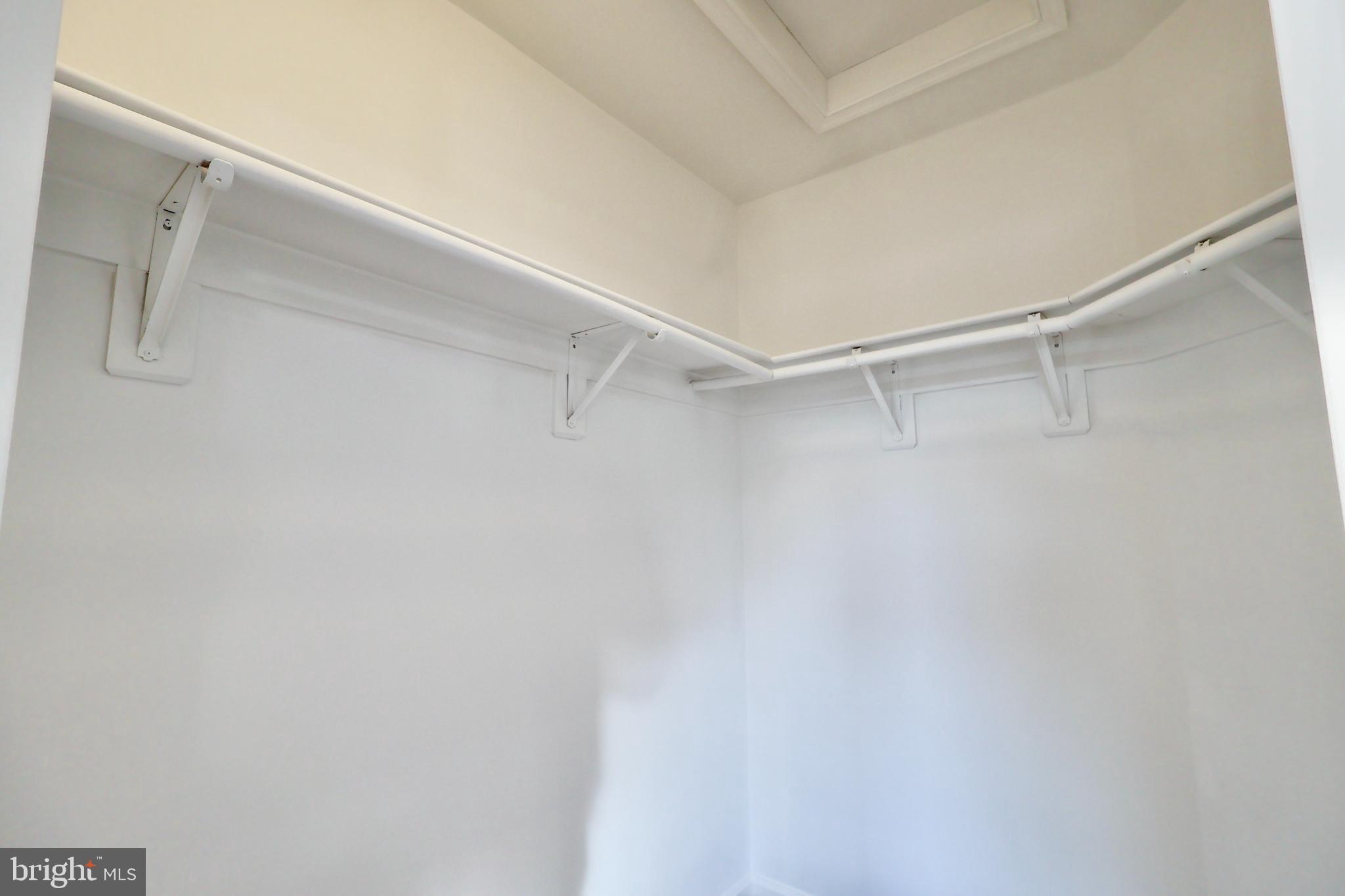 303 Three Sirens Odenton, MD 21113 - Photo 19 of 24 a view of walk in closet with empty racks
