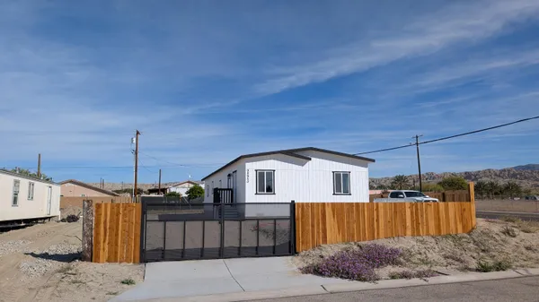 a house view with a outdoor space