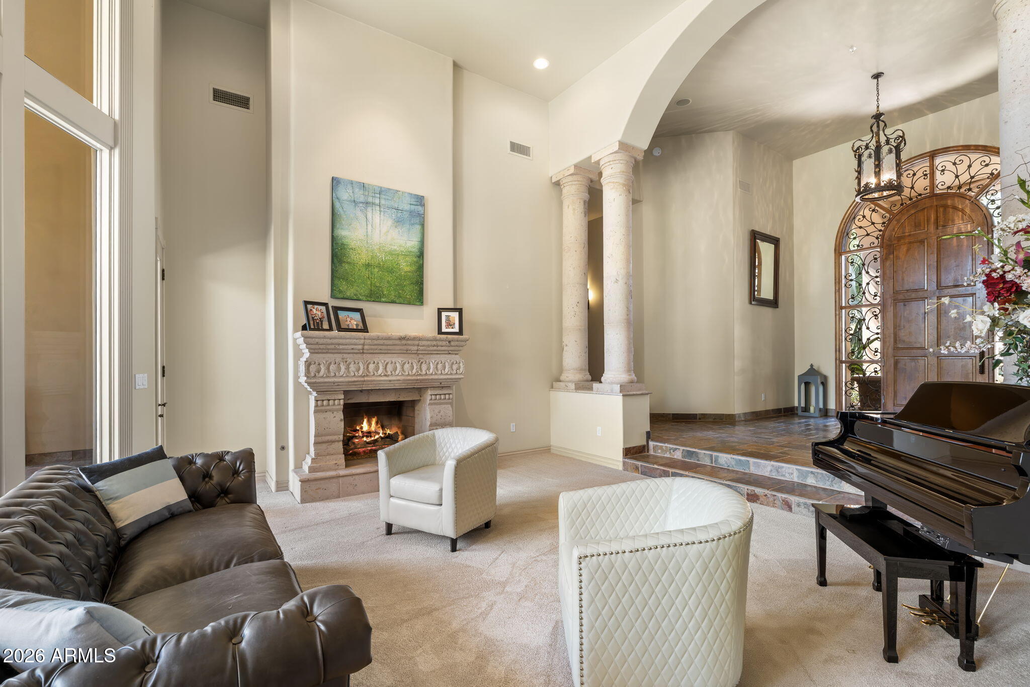 6427 East Horseshoe Road Paradise Valley, AZ 85253 - Photo 16 of 93 Formal Living & Foyer