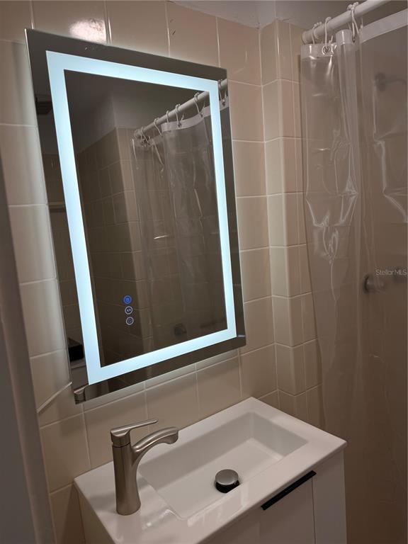 16102 1st Street East Redington Beach, FL 33708 - Photo 31 of 39 a bathroom with a sink and mirror