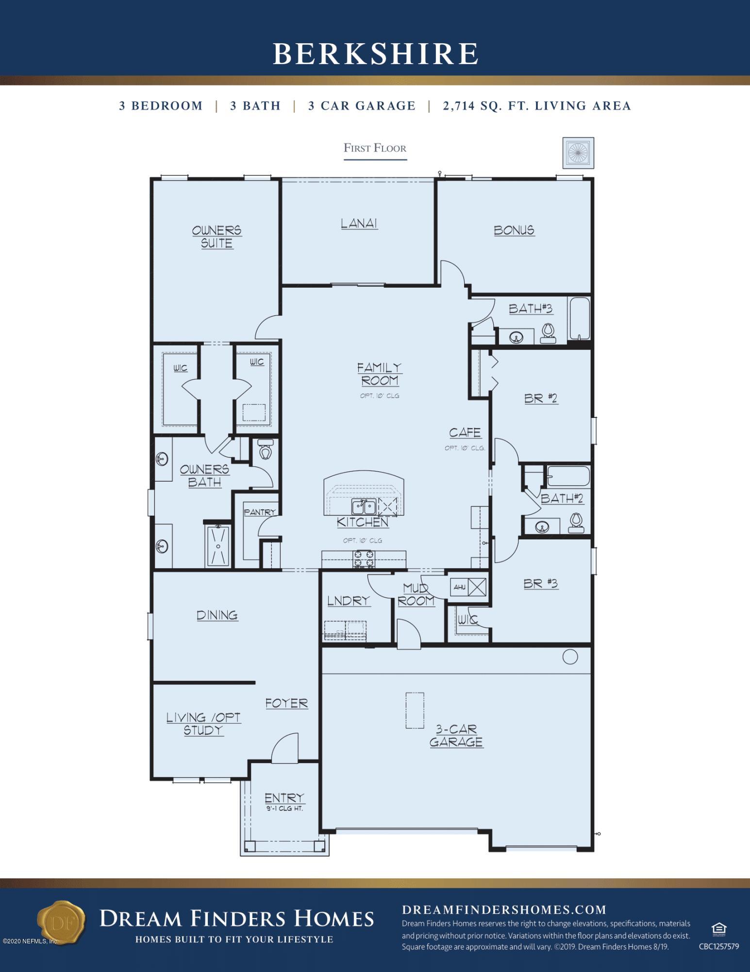 1748 Boston Commons Way Jacksonville, FL 32221 - Photo 5 of 5 Floorplan
