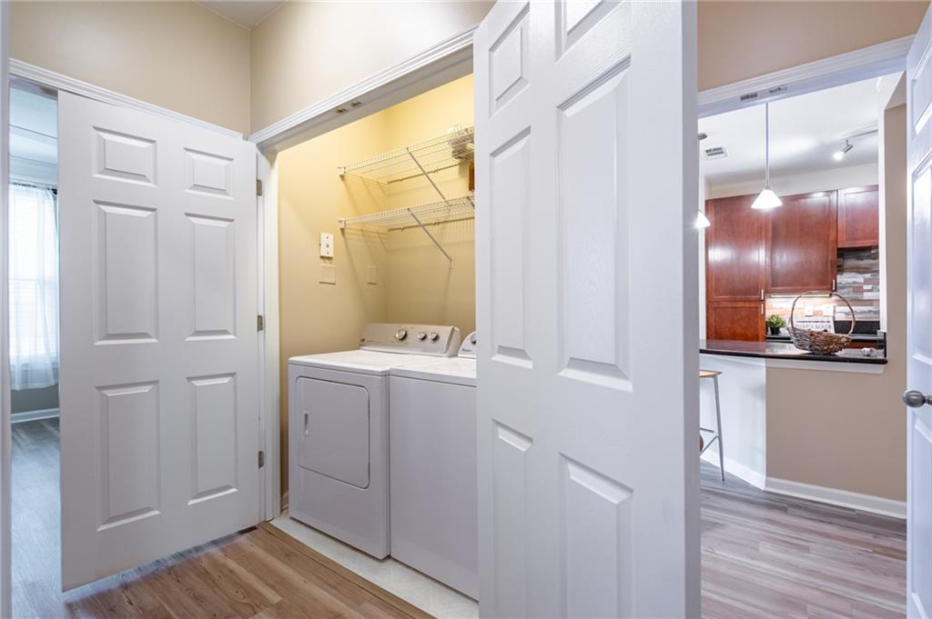 400 17th Street Northwest, Unit 1453 Atlanta, GA 30363 - Photo 14 of 27 a view of utility room