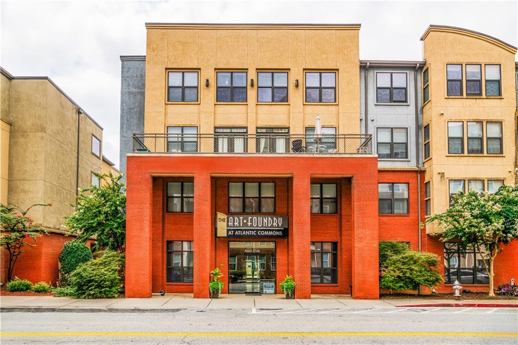 400 17th Street Northwest, Unit 1453 Atlanta, GA 30363 - Photo 22 of 27 front view of a building