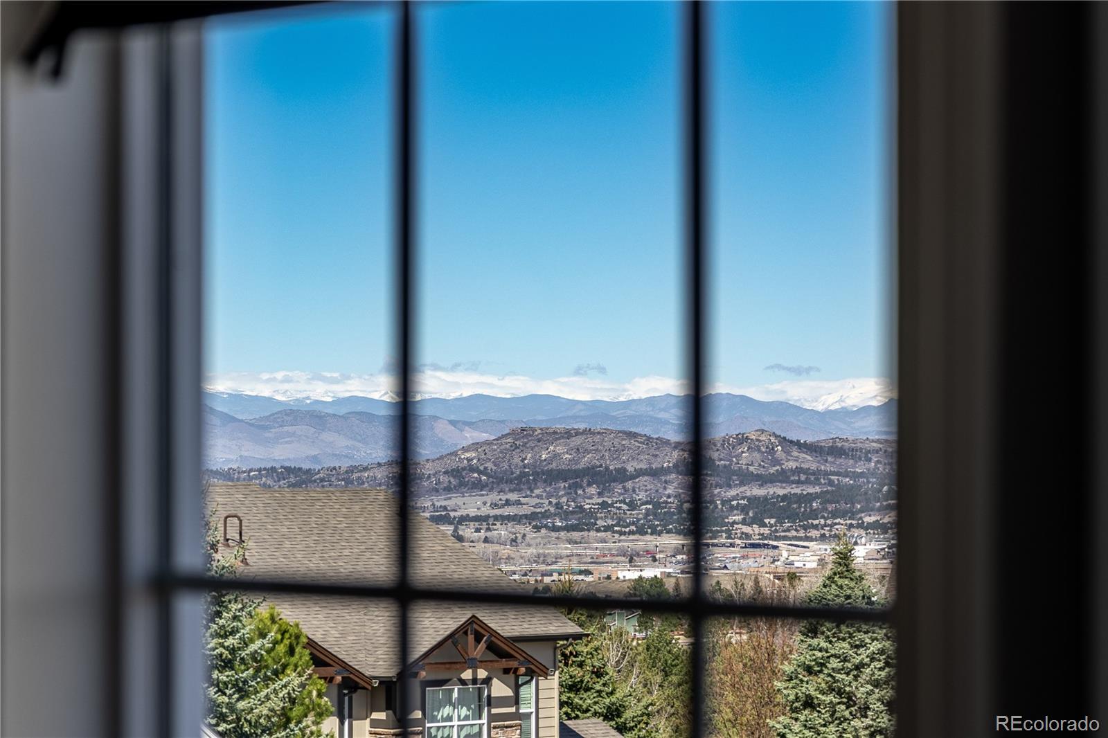 1610 Ridgetrail Court Castle Rock, CO 80104 - Photo 19 of 50 a view of sky from window