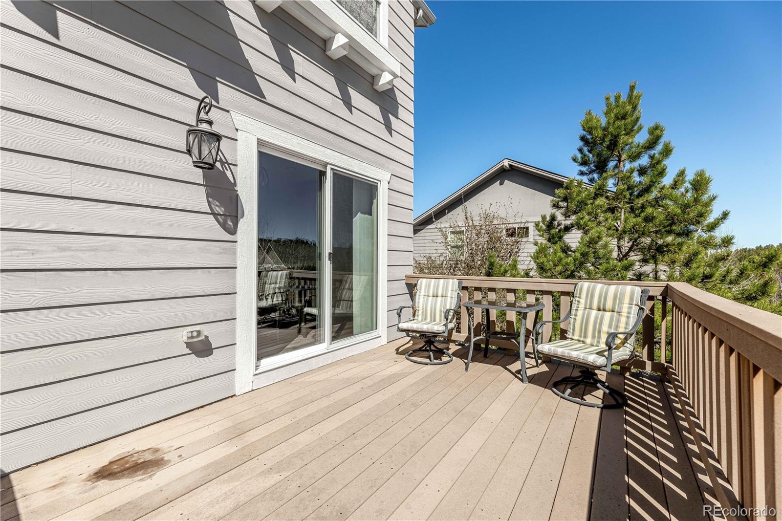 1610 Ridgetrail Court Castle Rock, CO 80104 - Photo 40 of 50 a view of balcony and deck