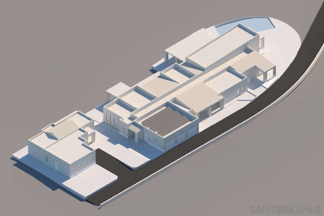 0 La Palma Rancho Santa Fe, CA 92067 - Photo 7 of 12 an aerial view of a house with a roof