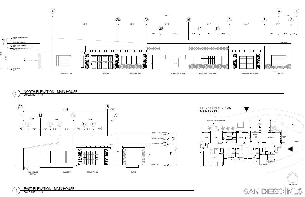 0 La Palma Rancho Santa Fe, CA 92067 - Photo 9 of 12 a black and white photo of a living room