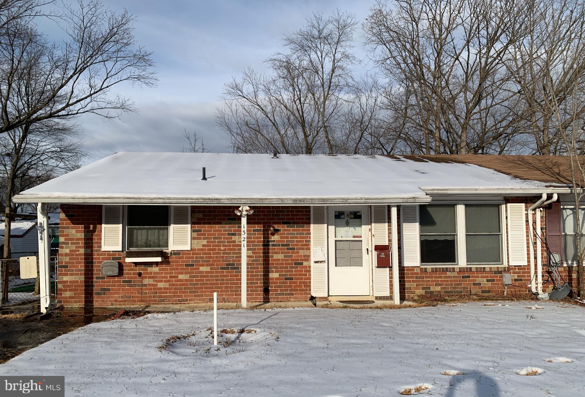 1321 Greyswood Road Odenton, MD 21113 - Photo 28 of 29 Beautiful Snow Fall Frontal View