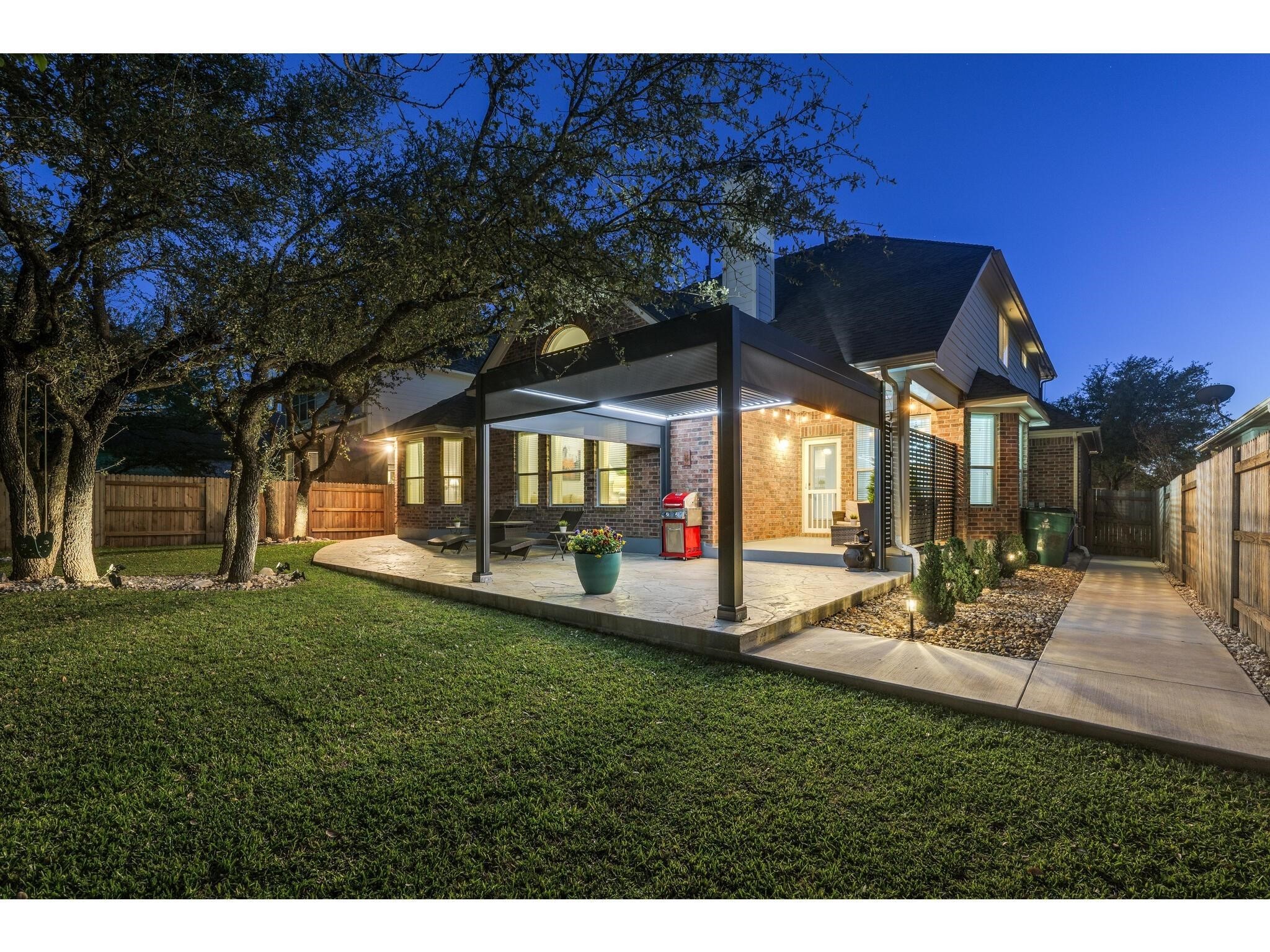 2607 Melekhin Bend Cedar Park, TX 78613 - Photo 1 of 1 a view of a house with backyard porch and sitting area
