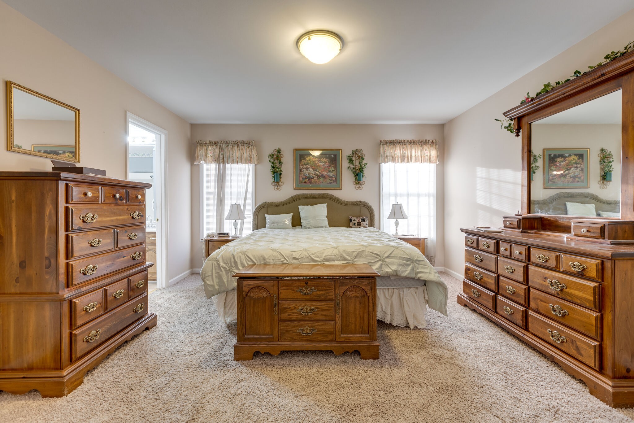 10 Harding Road Leoma, TN 38468 - Photo 15 of 26 a bedroom with a bed and a dresser
