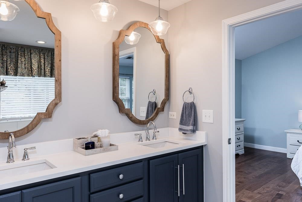 8305 Chimneycap Drive Raleigh, NC 27613 - Photo 16 of 30 Fully updated with on-trend materials and colors, you'll want to linger in luxury! Spa-like Bath