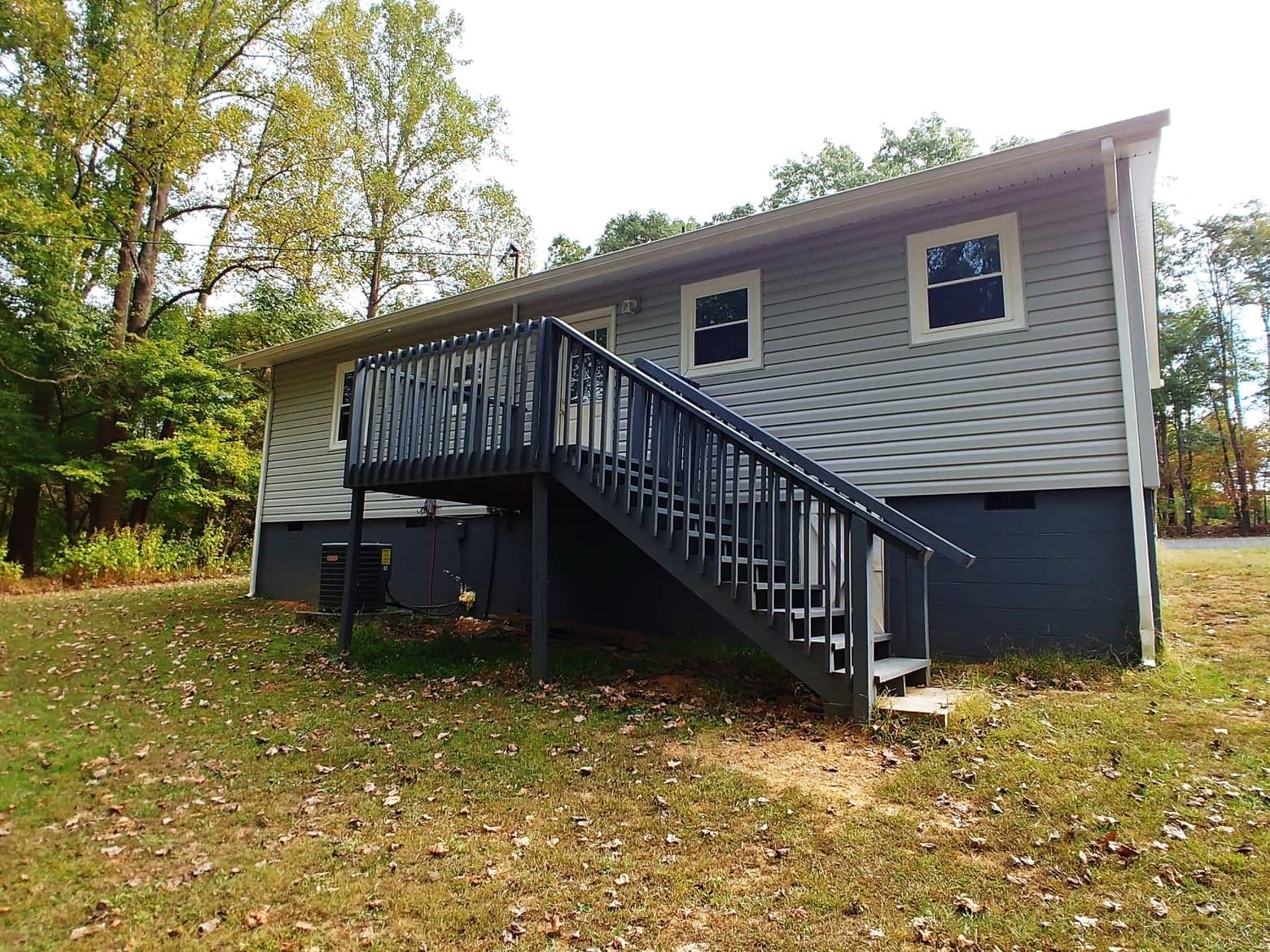 1743 Morgans Fork Road Penhook, VA 24137 - Photo 17 of 17 Rear Deck