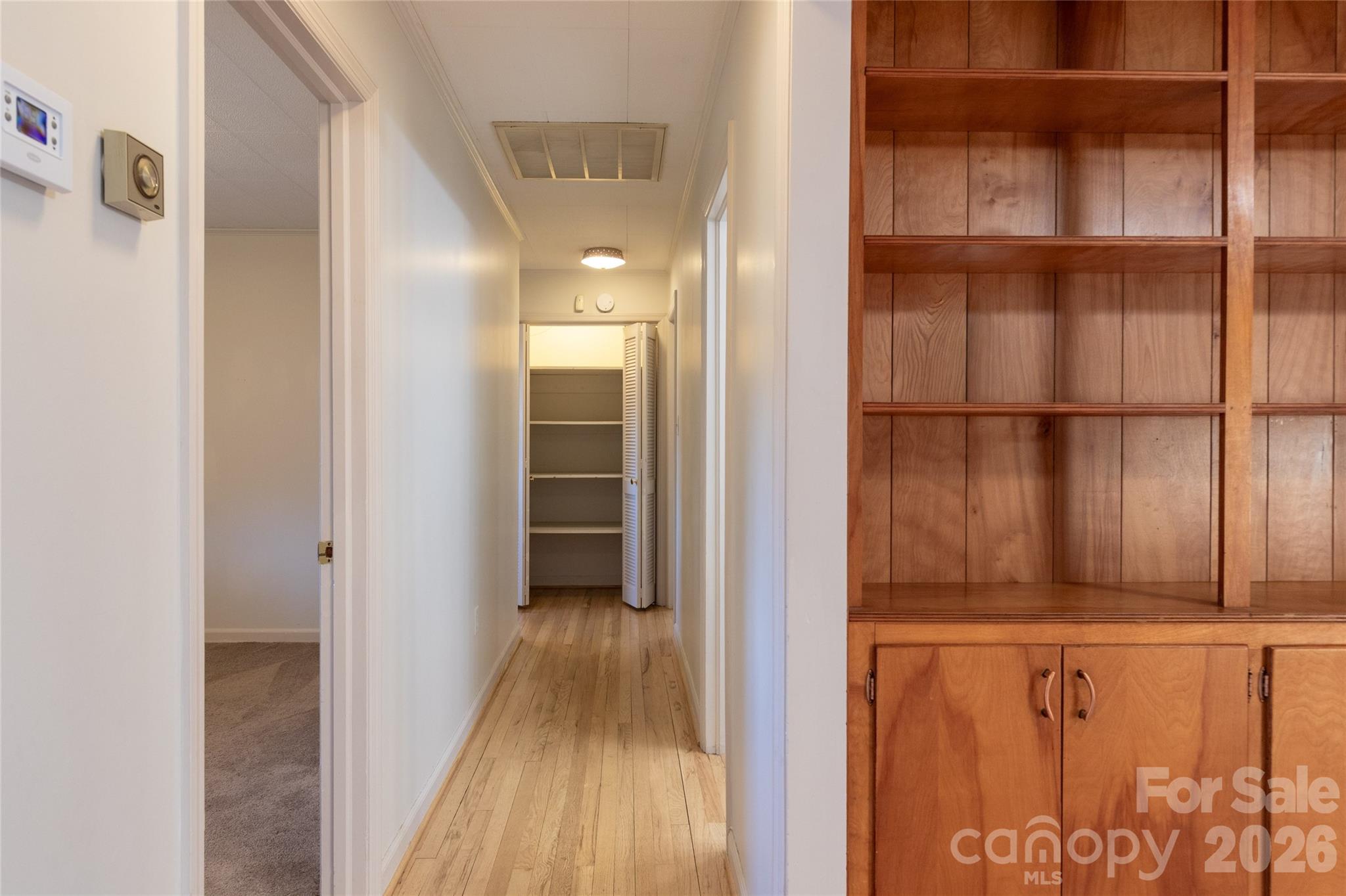 223 Cherry Street Sylva, NC 28779 - Photo 16 of 29 a view of walk in closet with empty racks