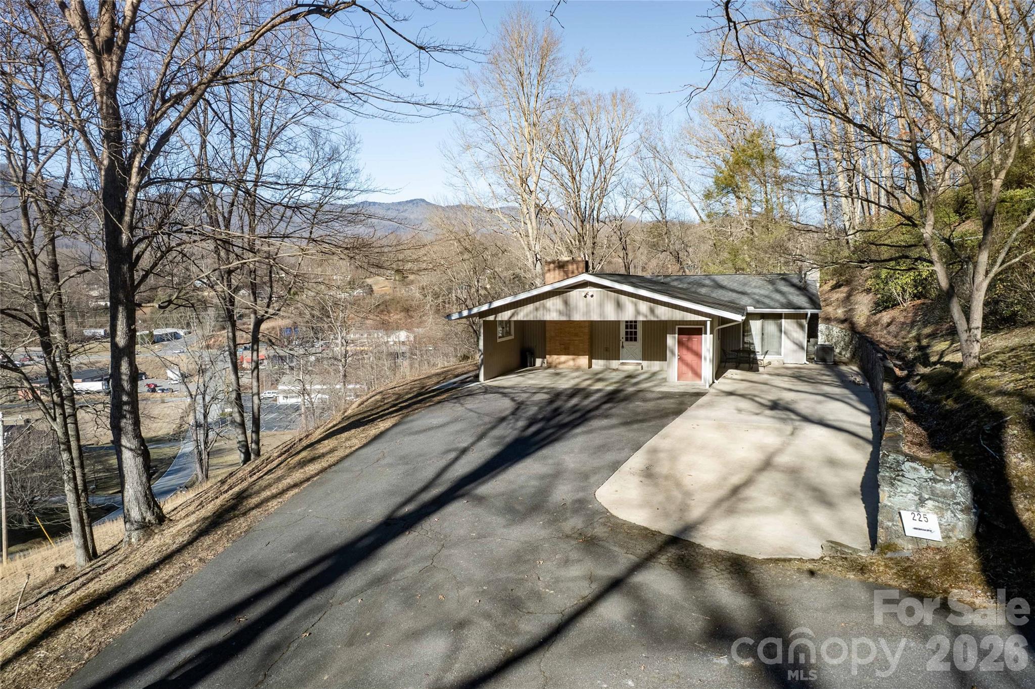 223 Cherry Street Sylva, NC 28779 - Photo 9 of 29 a front view of a house with a yard