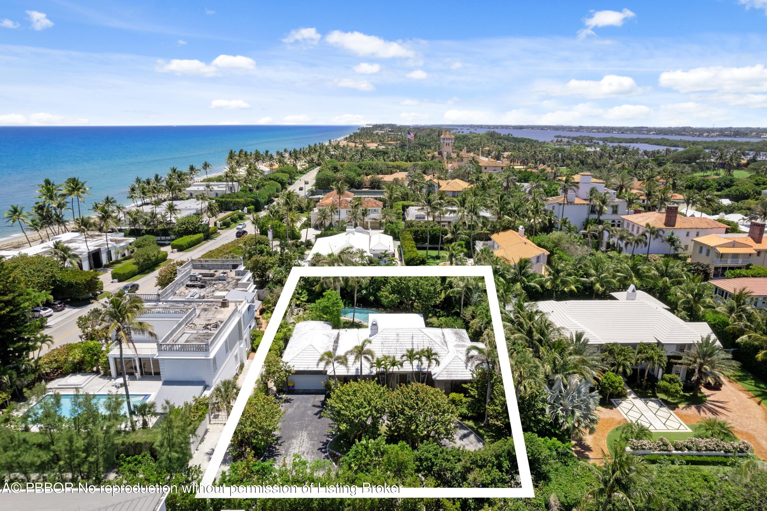 112 Algoma Road Palm Beach, FL 33480 - Photo 5 of 9 an aerial view of residential houses with outdoor space