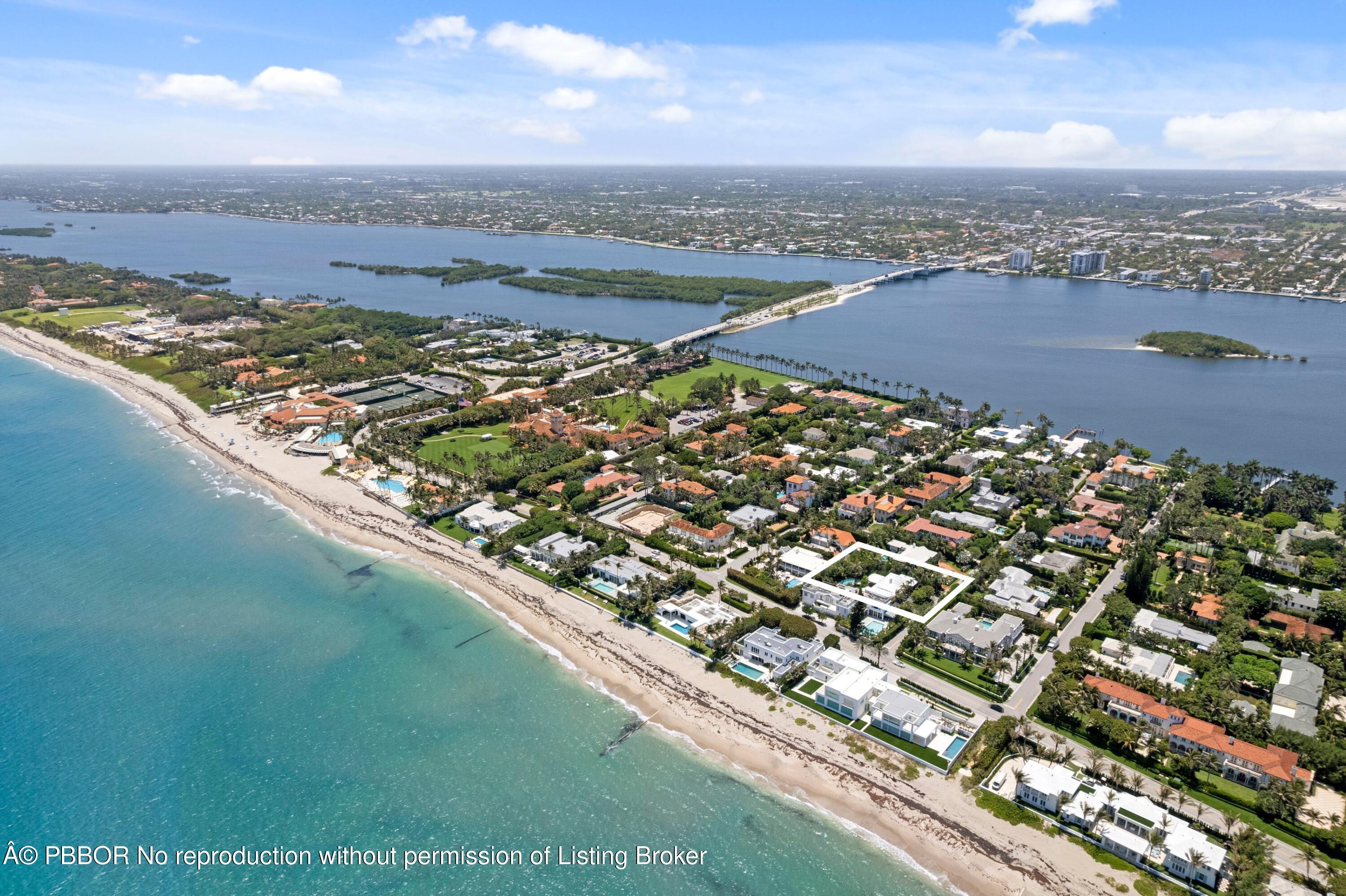 112 Algoma Road Palm Beach, FL 33480 - Photo 6 of 9 an aerial view of residential houses with outdoor space