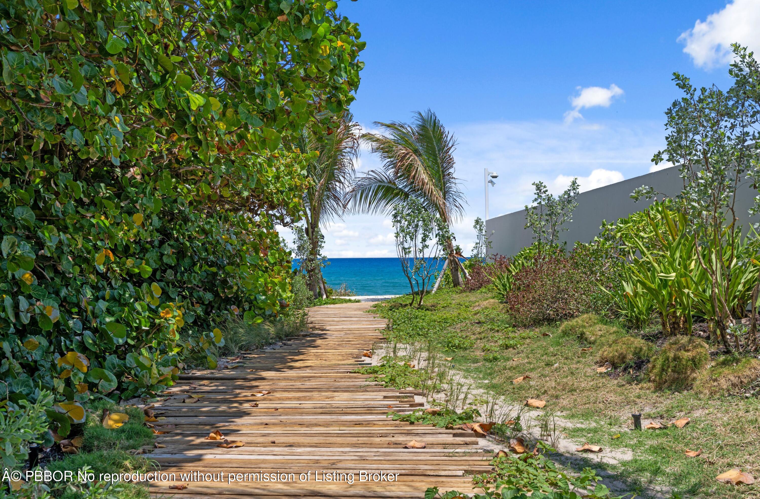 112 Algoma Road Palm Beach, FL 33480 - Photo 7 of 9 a view of a backyard