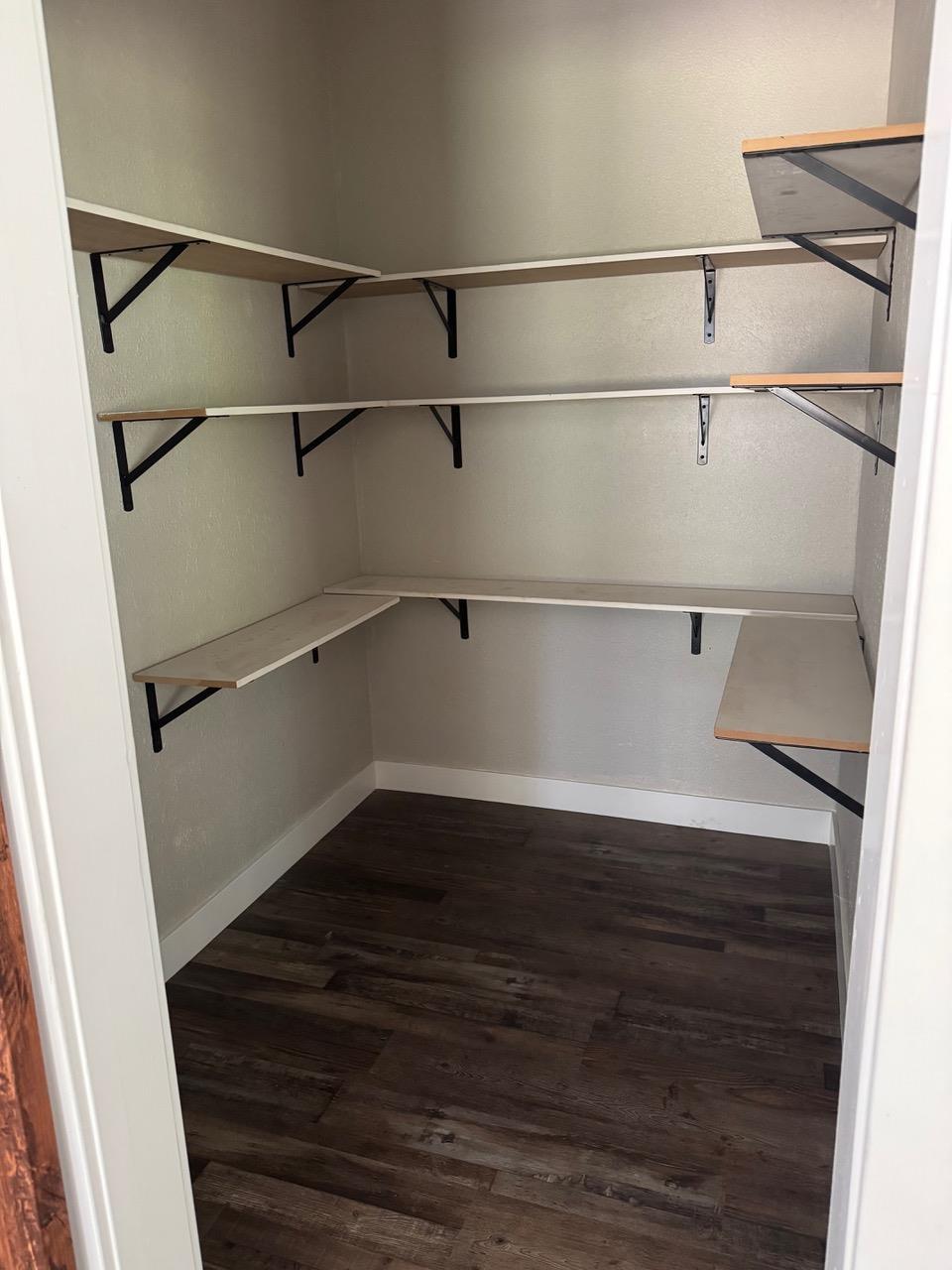 4678 Portola McLears Road Clio, CA 96106 - Photo 8 of 33 a view of an empty walk in closet