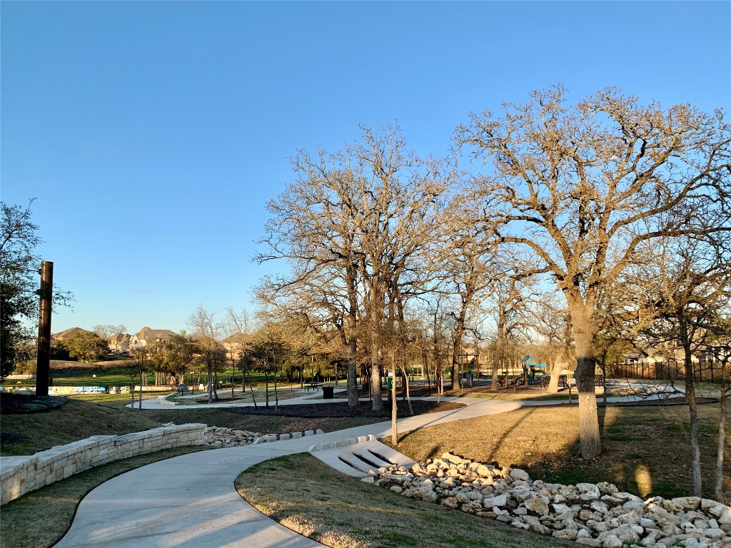 265 Falling Star Lane Georgetown, TX 78628 - Photo 22 of 22 a view of a yard with swimming pool