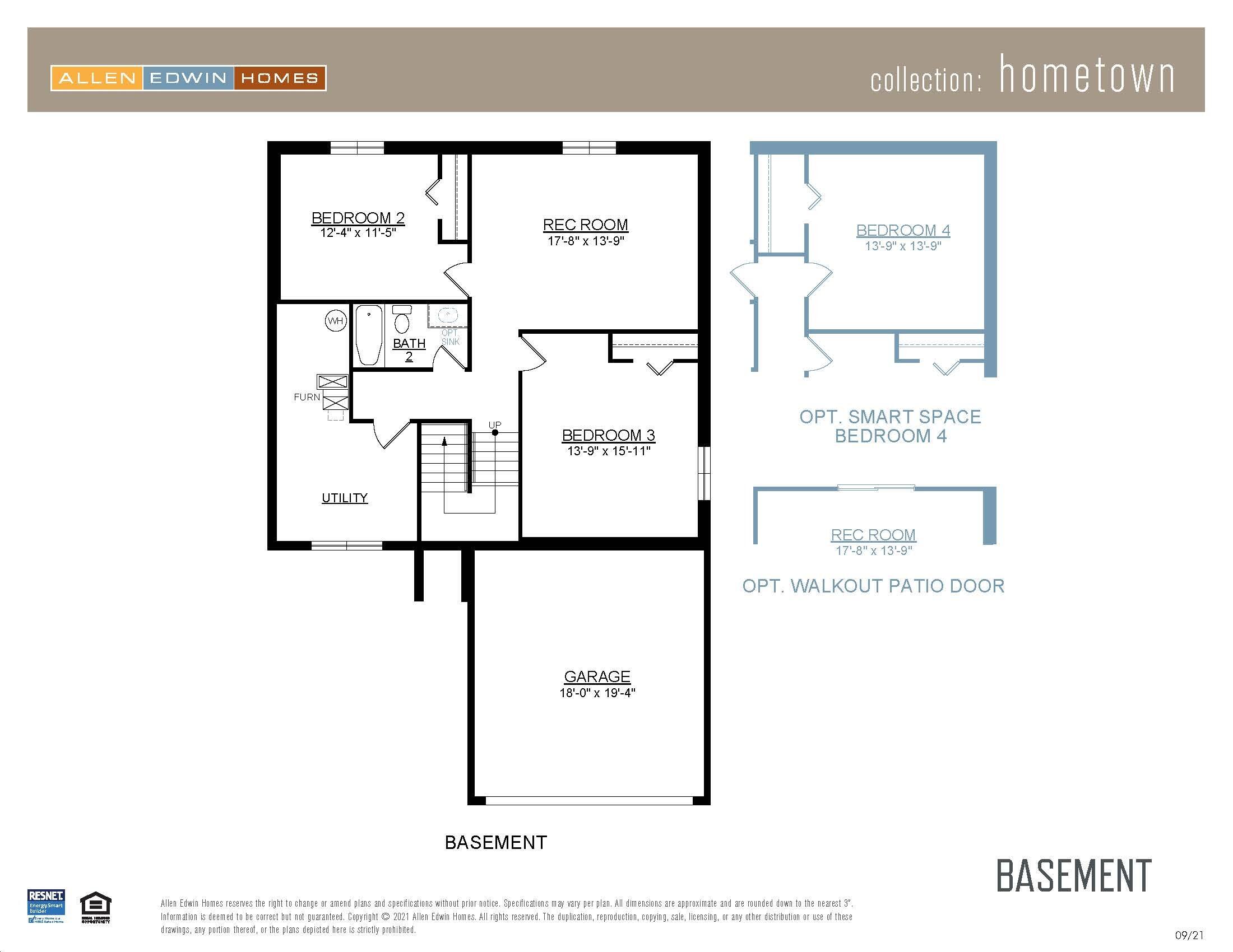 58649 Pond View Lane Three Rivers, MI 49093 - Photo 2 of 5 Hometown 2060 V8.0a Basement