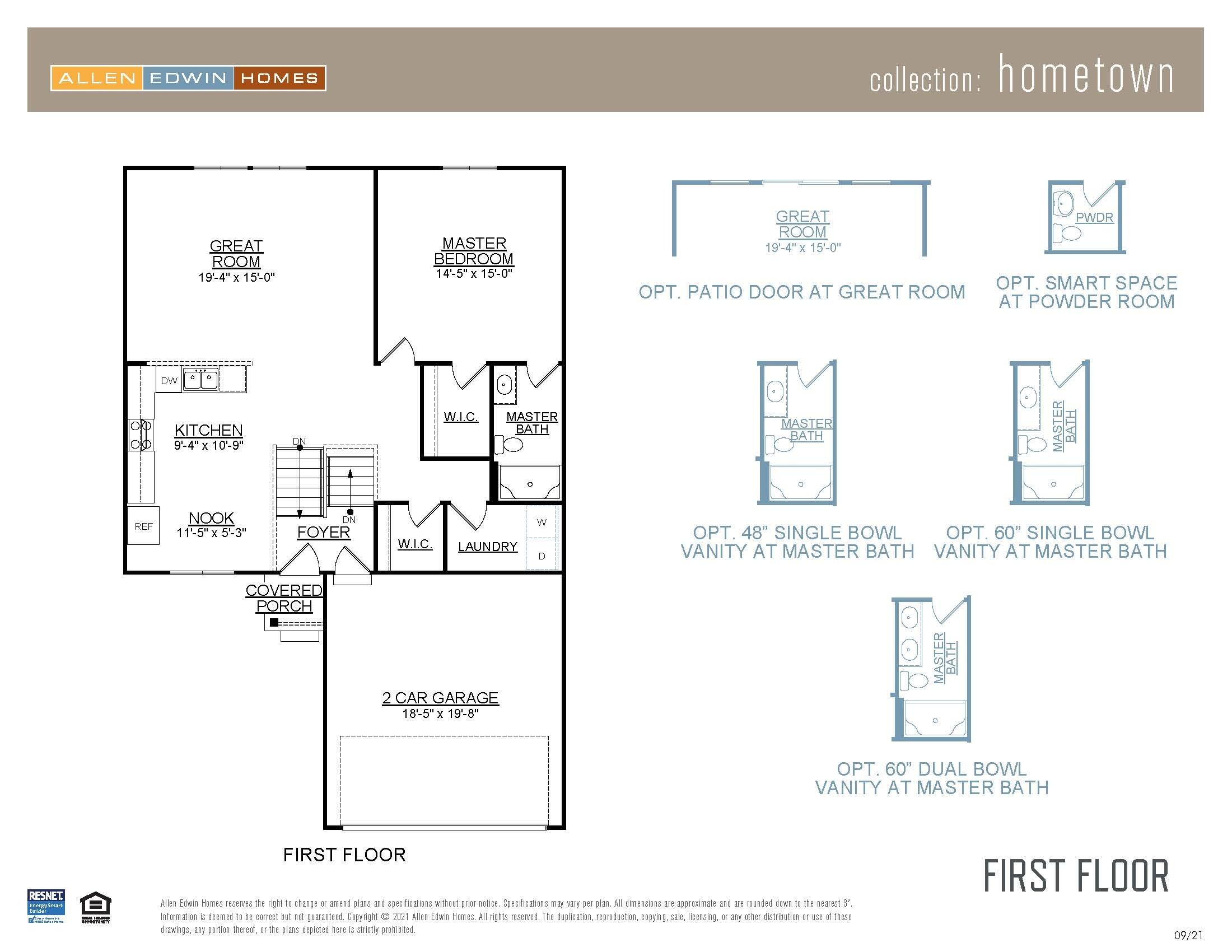 58649 Pond View Lane Three Rivers, MI 49093 - Photo 3 of 5 Hometown 2060 V8.0a First Floor