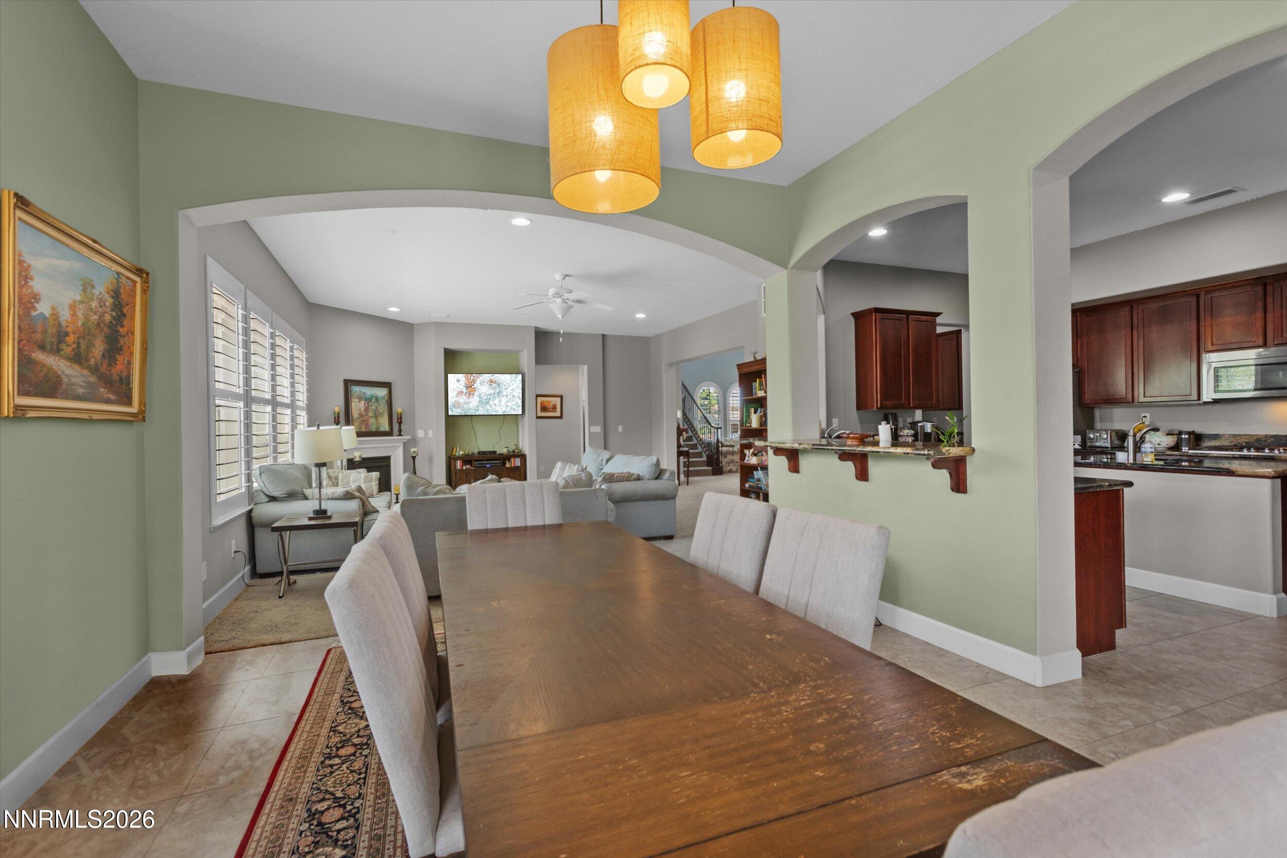 2920 Bull Rider Drive Reno, NV 89521 - Photo 14 of 51 a view of a living room and kitchen