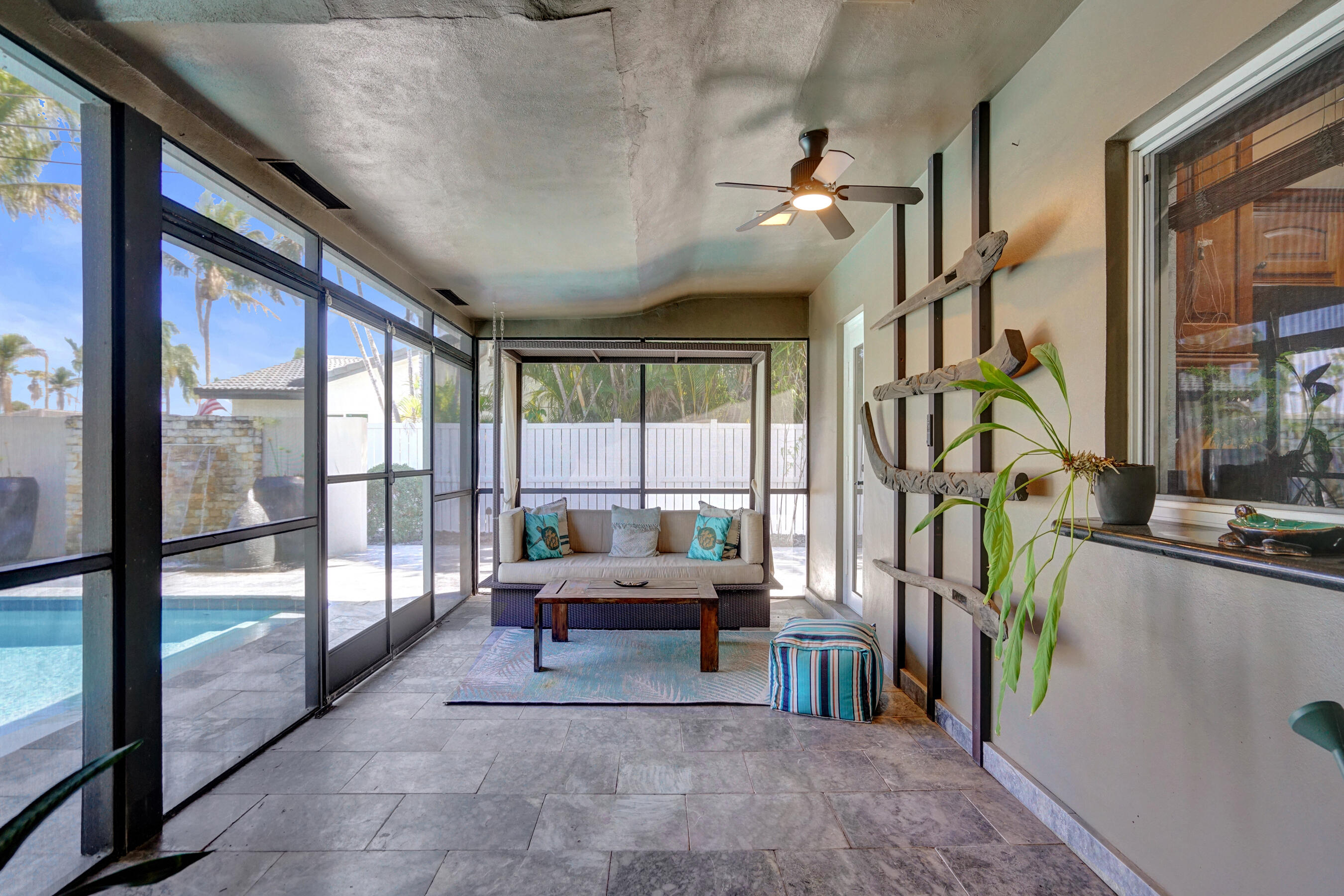 2750 Northeast 45th Street Lighthouse Point, FL 33064 - Photo 31 of 60 Screened Patio