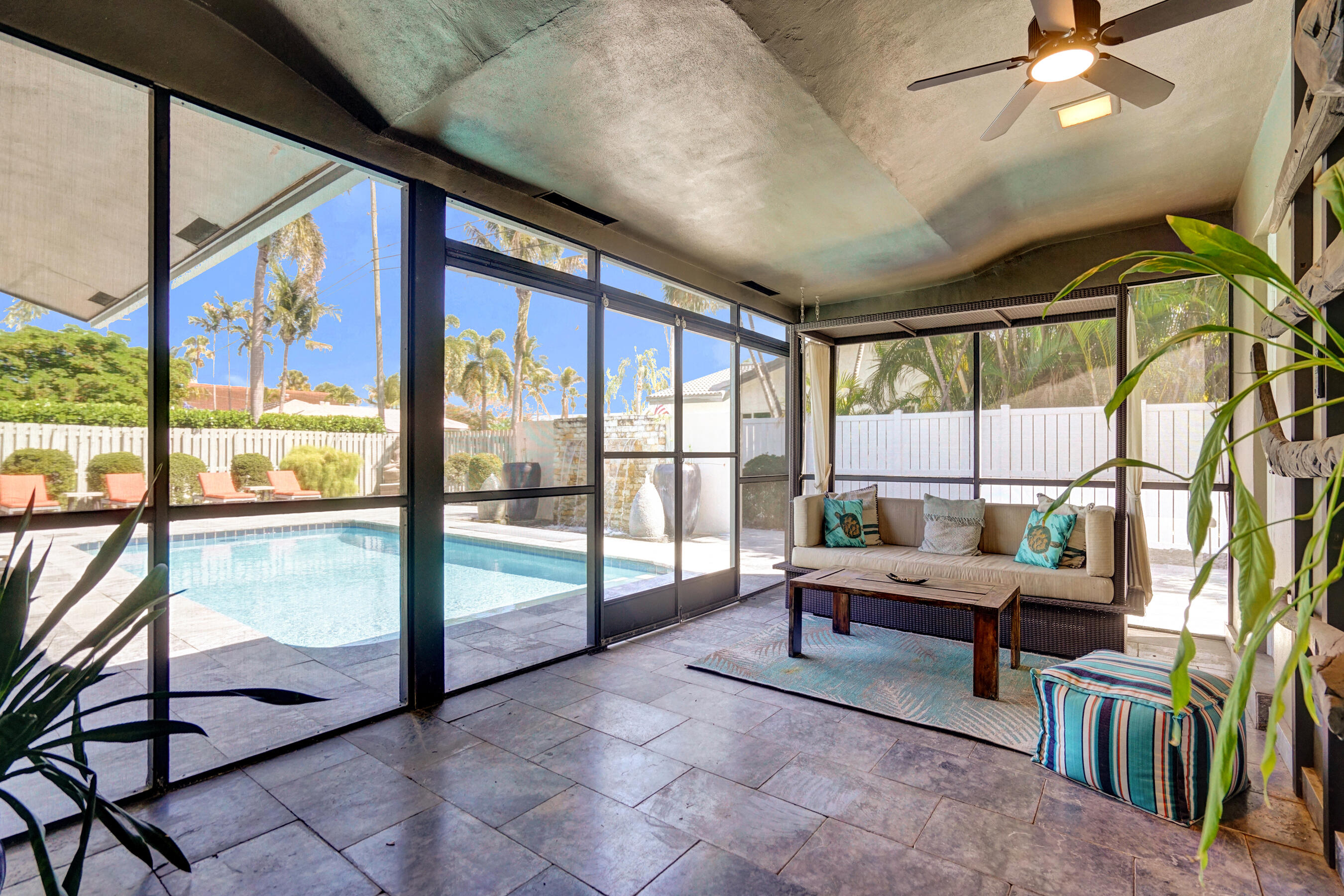 2750 Northeast 45th Street Lighthouse Point, FL 33064 - Photo 32 of 60 Screened Patio