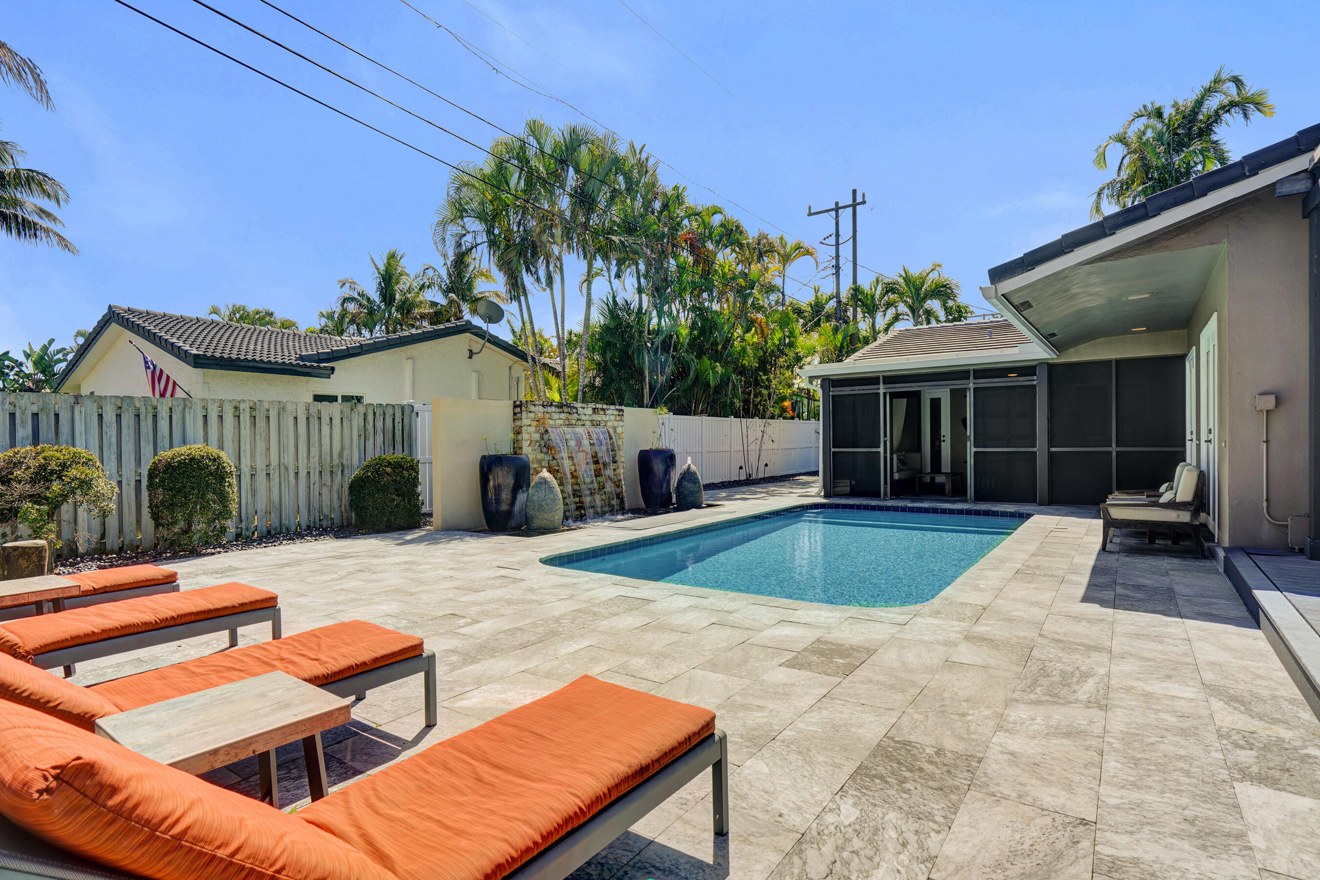 2750 Northeast 45th Street Lighthouse Point, FL 33064 - Photo 40 of 60 Pool & Waterfall