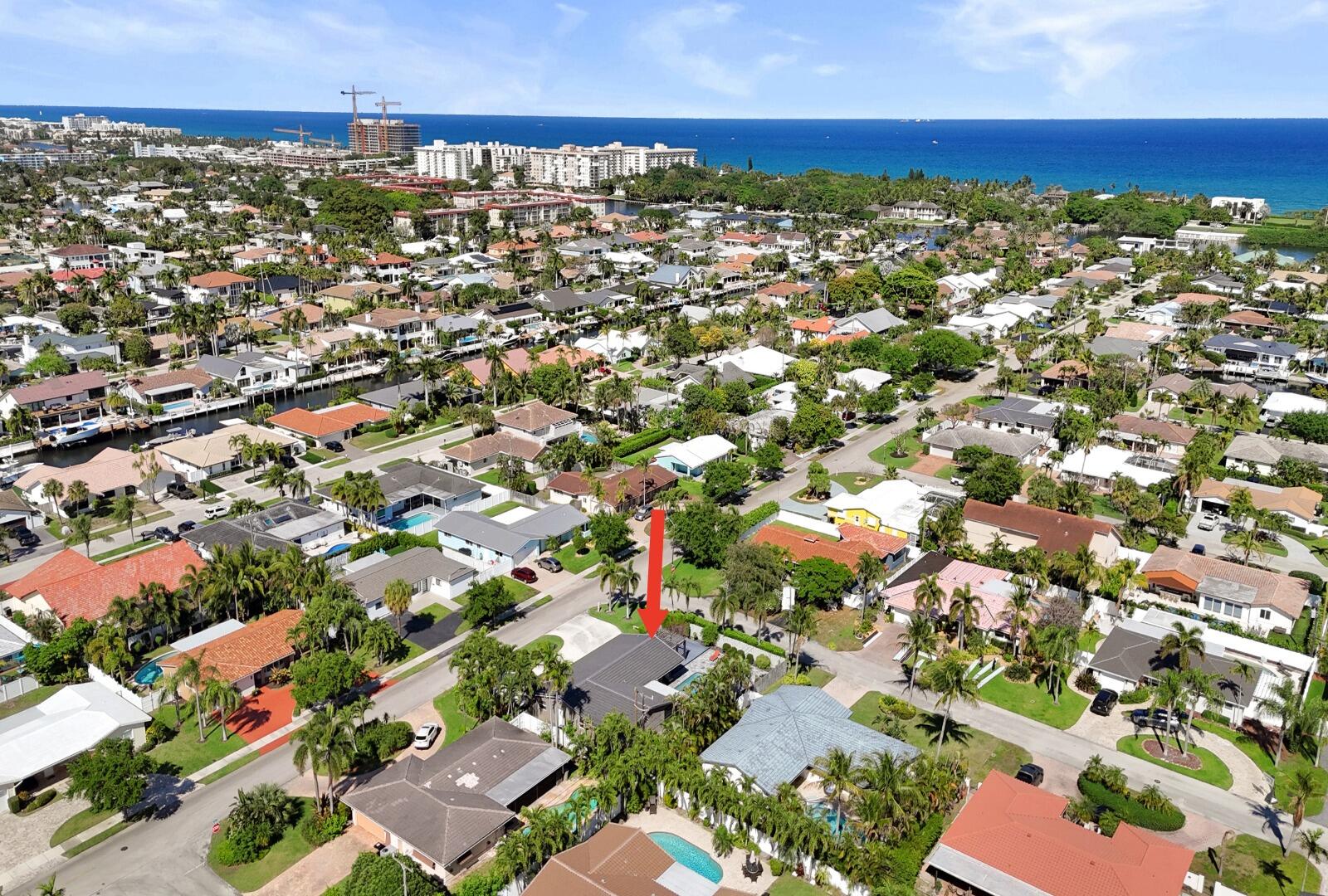 2750 Northeast 45th Street Lighthouse Point, FL 33064 - Photo 58 of 60 Aerial View