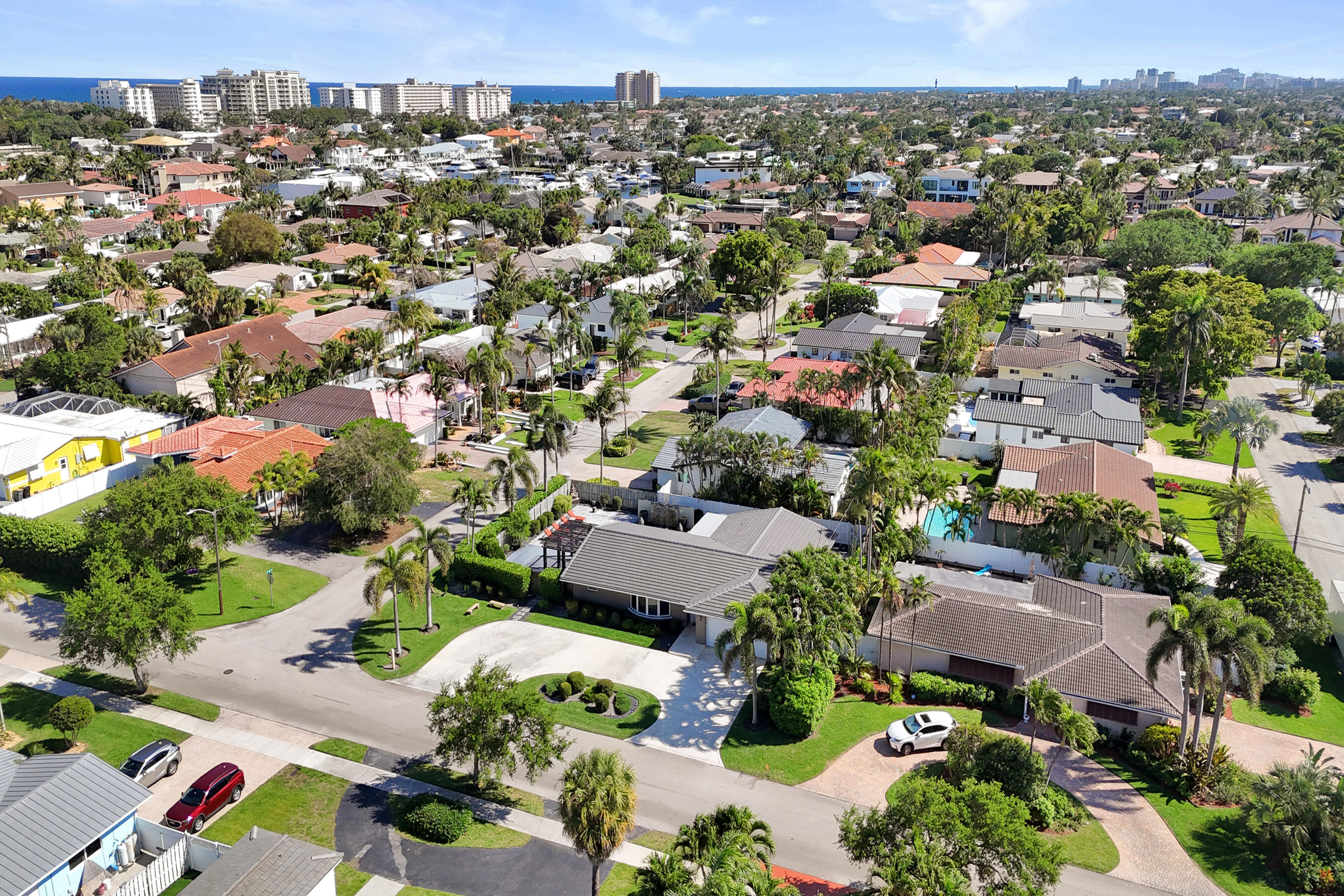 2750 Northeast 45th Street Lighthouse Point, FL 33064 - Photo 60 of 60 Aerial View