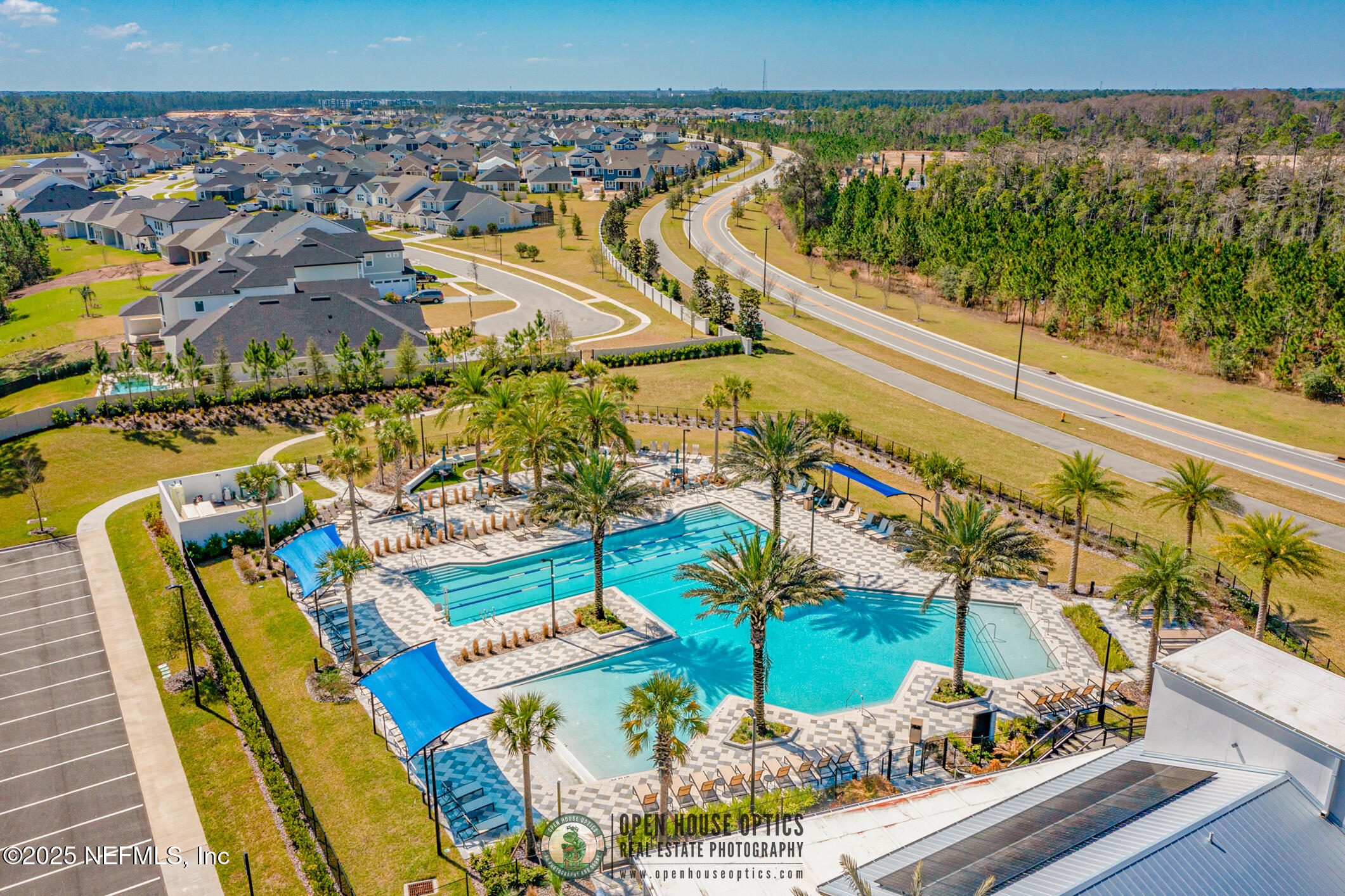11080 Engineering Way Jacksonville, FL 32256 - Photo 54 of 74 view of an ocean with a floor to ceiling window and potted plants