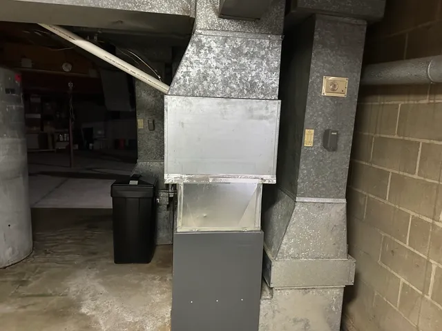 a view of water heater room