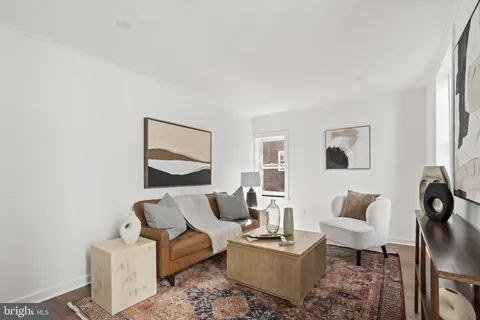 a bed room with a bed and a couch