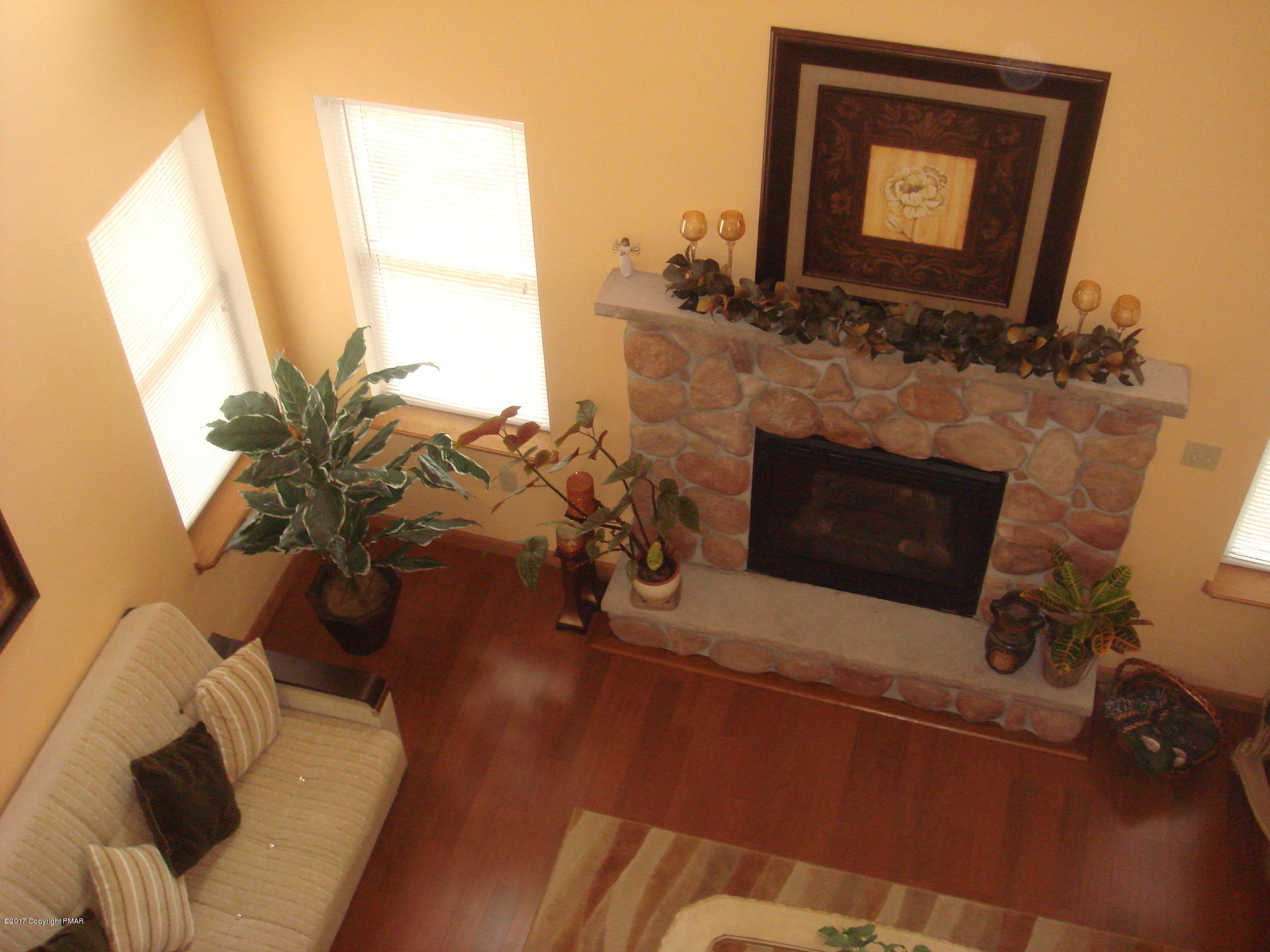 605 Gandolf Road Tamiment, PA 18371 - Photo 27 of 35 View From Upper Landing to Family Room