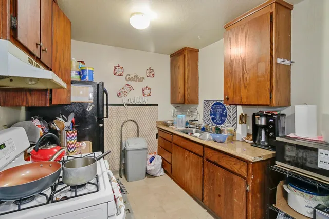 a room with storage and utility