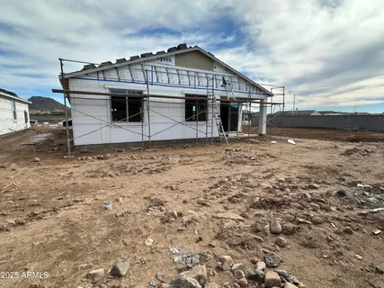 a view of a house with a roof deck