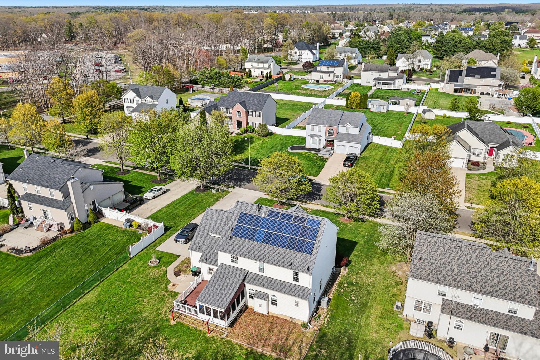 104 Ryans Run Sicklerville, NJ 08081 - Photo 88 of 94 an aerial view of residential houses with outdoor space