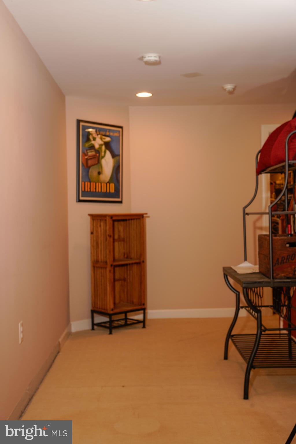 5109 Bright Owl Road Perry Hall, MD 21128 - Photo 61 of 69 Lower level hallway with under stair storage