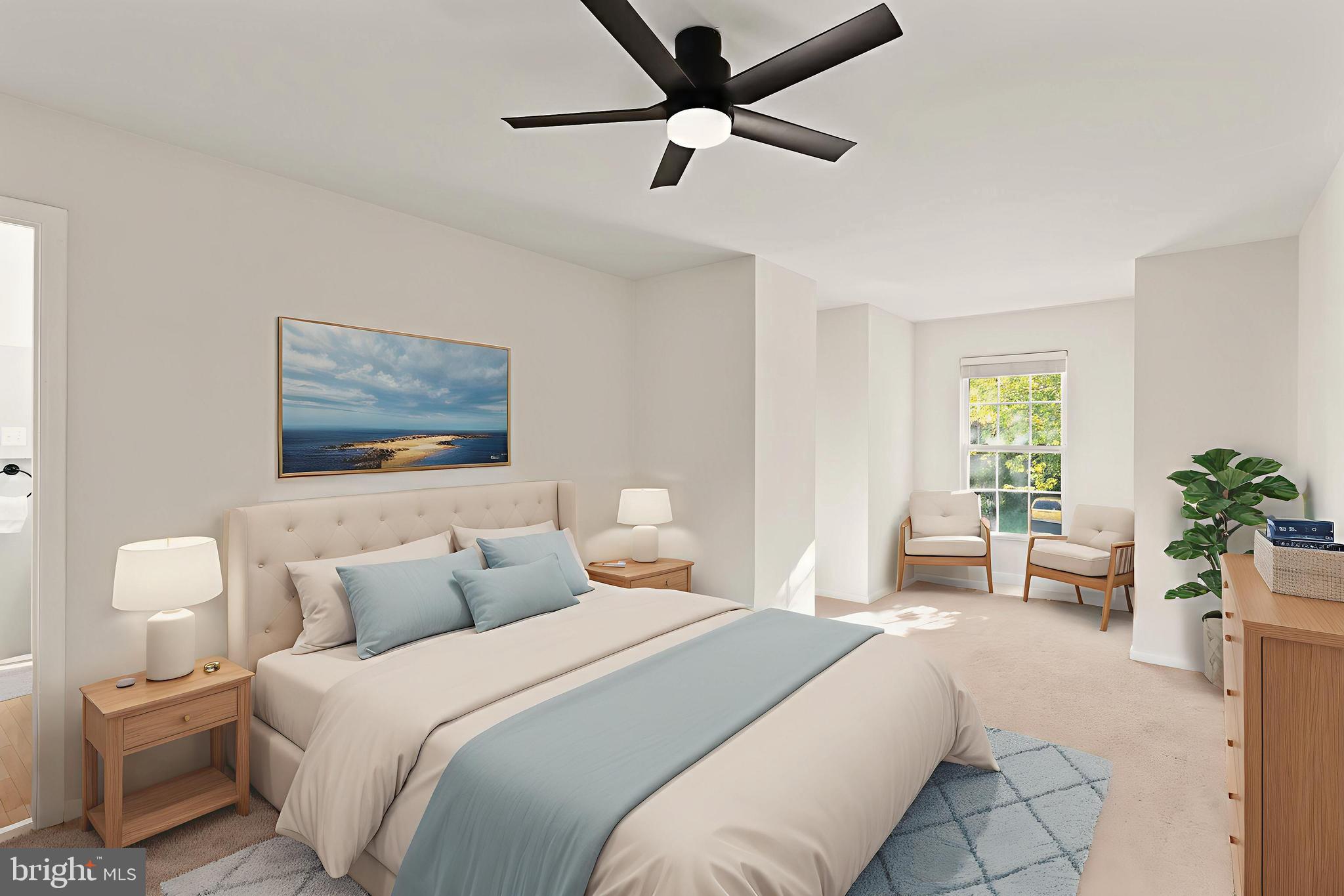 4006 Novar Drive Chantilly, VA 20151 - Photo 21 of 49 a bedroom with a bed and a couch