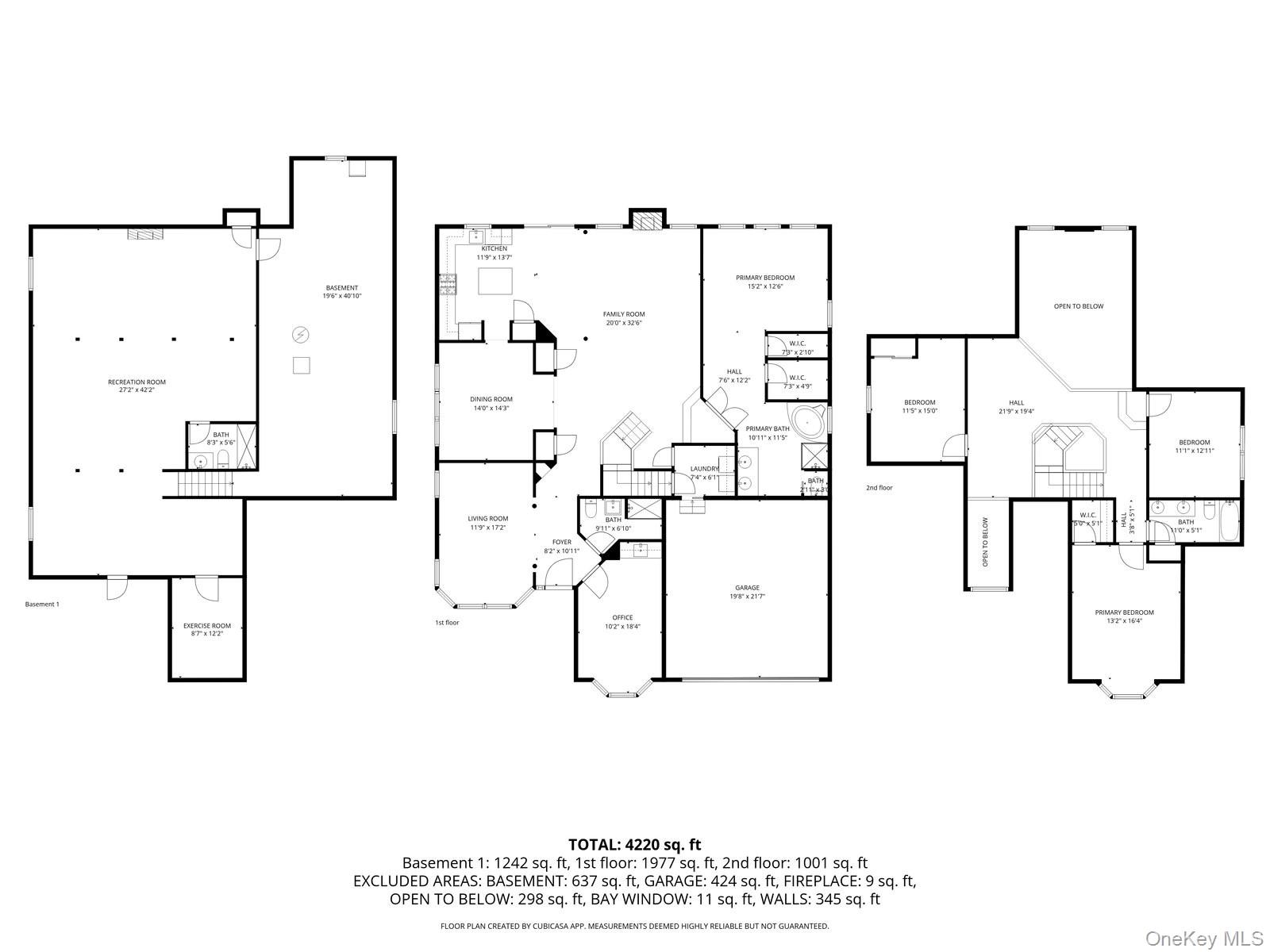 395 Stonecrop Road Riverhead, NY 11901 - Photo 39 of 39 a black and white photo of a floor plan