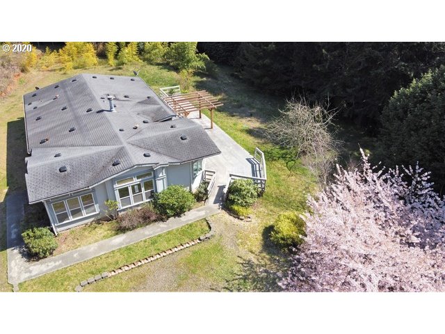 65477 Elk Ridge Road North Bend, OR 97459 - Photo 4 of 32 a upper view of a house