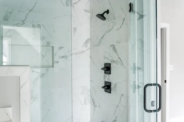 a view of city and mountain