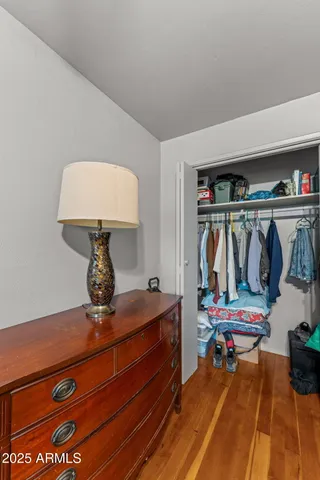 a room with storage and utility