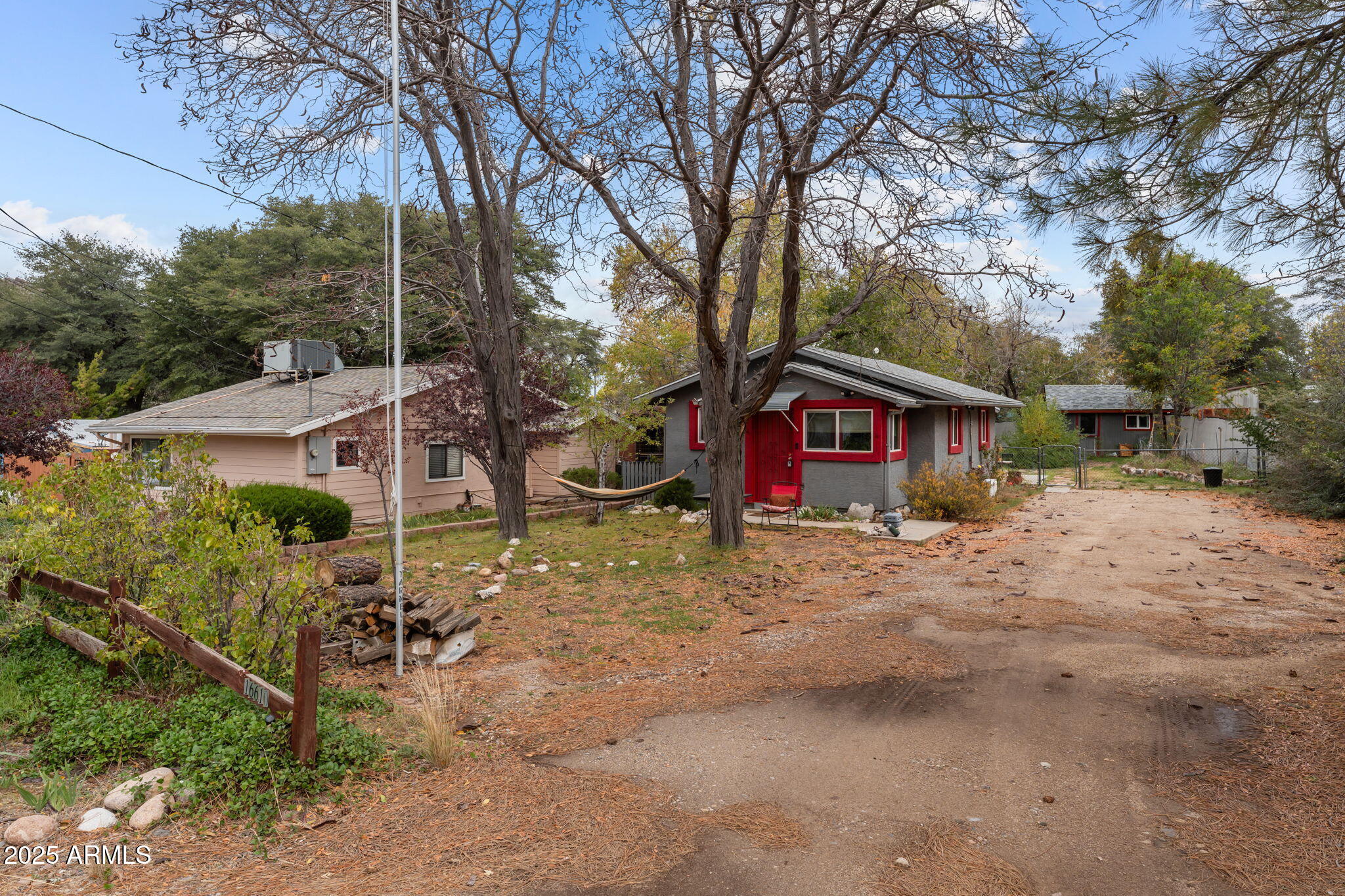 16610 Walnut Lane Yarnell, AZ 85362 - Photo 18 of 18 a view of a house with a yard covered in snow